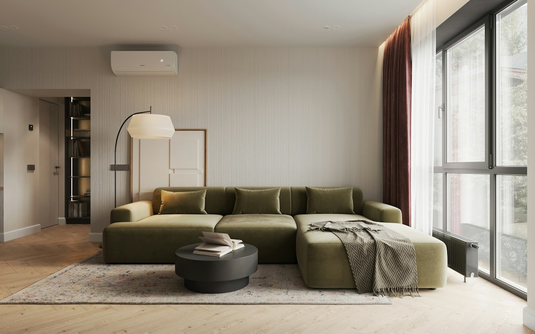 Salon au mobilier élégant